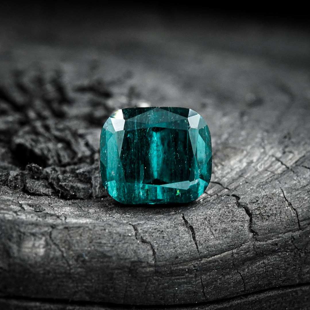 indigo blue tourmaline