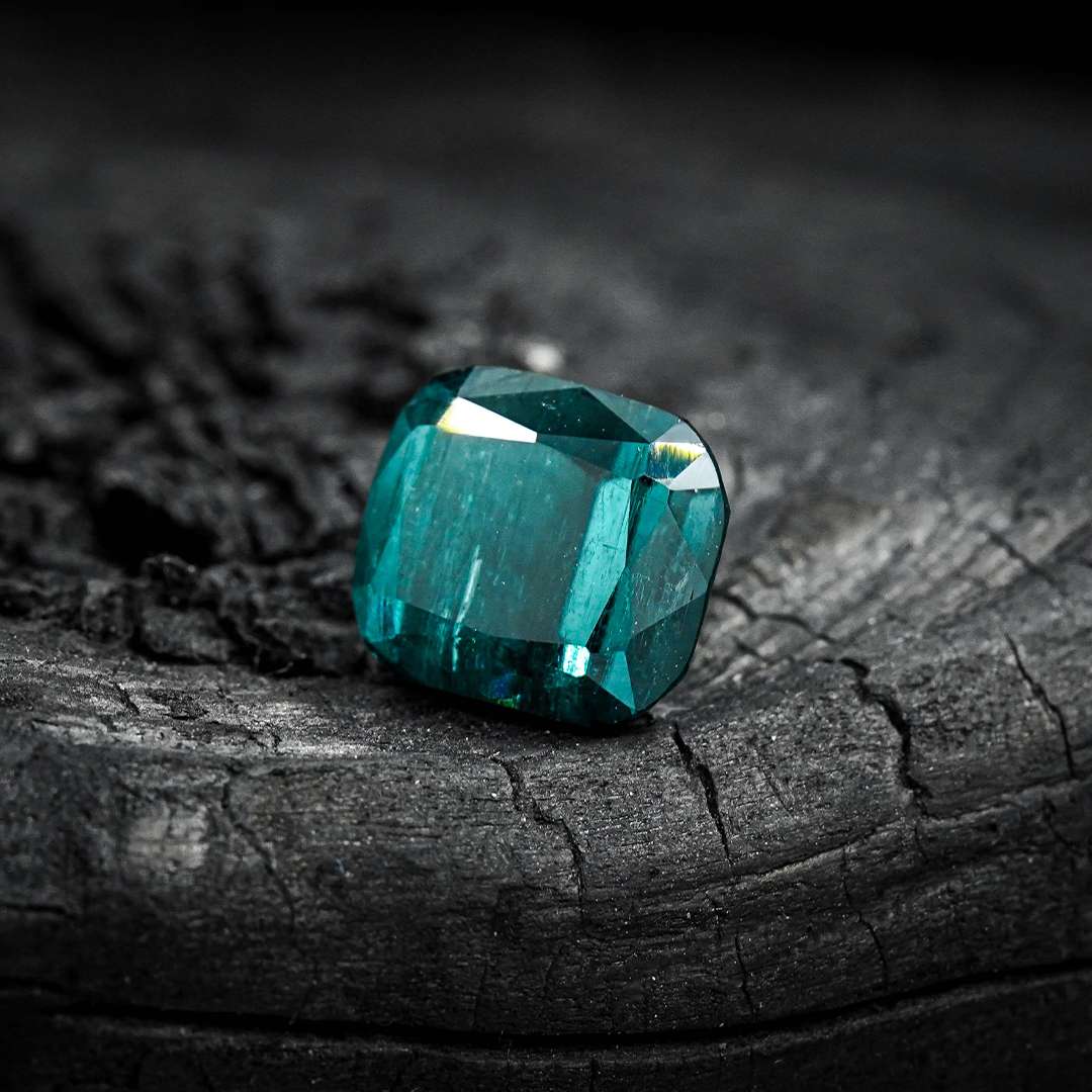 indigo blue tourmaline